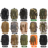Men's Outdoor Sports Waist Bag, Camouflage Tactical Phone Pouch
