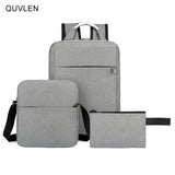 Men's USB Charging Waterproof Business Laptop Backpack