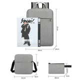 Men's USB Charging Waterproof Business Laptop Backpack