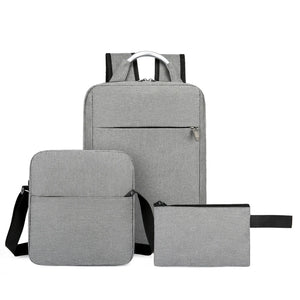 Men's USB Charging Waterproof Business Laptop Backpack
