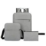 Men's USB Charging Waterproof Business Laptop Backpack