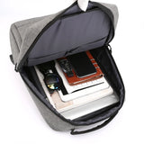 Waterproof Nylon Men's Backpack USB Charging Laptop Rucksack