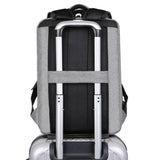 Waterproof Oxford Men's Laptop Backpack with Charging Port