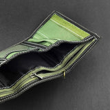 Mens Biker Cluth Wallet Army Green With Chain