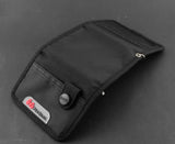 Biker Punk Canvas Trifold Wallet with Chain
