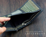 Trifold Star Wallet Coins Purse With Chain Gift
