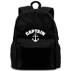 Men's Captain Anchor Nautical Sailor Backpack