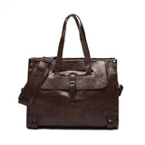 New Men's Leather Office Bag - Stylish and Functional