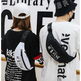 Leather Waist Pack Sport Single Shoulder Bag