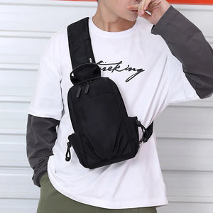 Men's Single Shoulder Backpack Lightweight Chest Bag