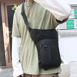 Men's Crossbody Waist Bag Fanny Pack Thigh Bag