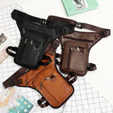 Men's Crossbody Waist Bag Fanny Pack Thigh Bag
