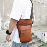 Men's Crossbody Waist Bag Fanny Pack Thigh Bag