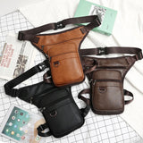 Men's Crossbody Waist Bag Fanny Pack Thigh Bag