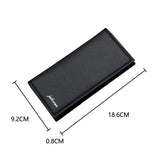 Casual Slim Leather Men's Wallet Clutch Money Bag