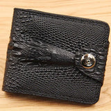 Men's Vintage Style Leather Short Wallet