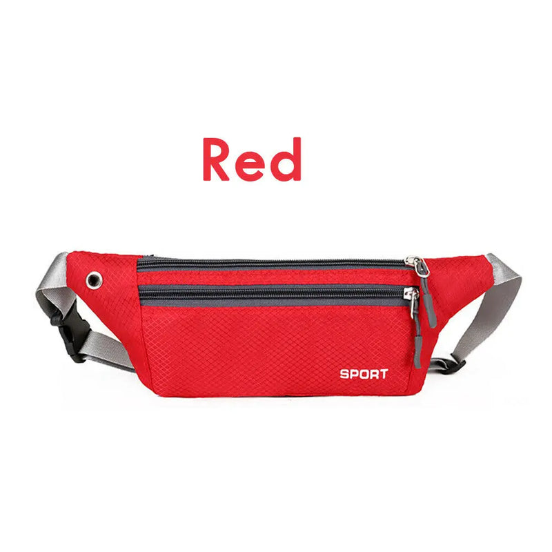 Waist Bag Fanny Pack Running Zip Belt Money Pouch Travel Holiday Bags