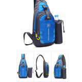 Waterproof Chest Bag Pack Travel Sport Shoulder Sling Backpack