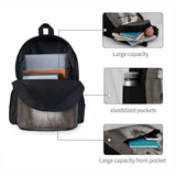 Alaskan Malamute Face Backpacks Men Women Anime Child Bag
