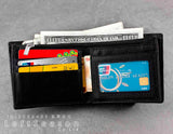 High Punk Skull Star Leather Wallet