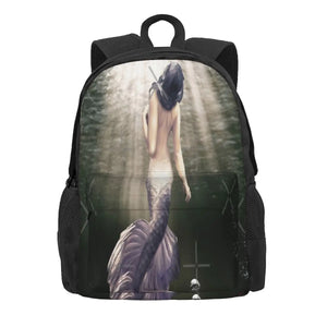 Mermaid Deep Backpacks Anime School Bags For Teenagers