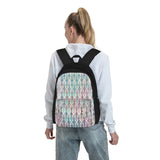 Colored Mermaid's Braids Recycled Man Backpack