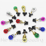 Colorful Christmas Clip Ball Xmas Beard Pendant