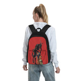 Krampus Christmas Backpack Unisex School Bag