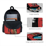 Krampus Christmas Backpack Unisex School Bag