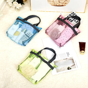 Mesh Beach Bags Kids Toys Extra Large Totes Bag for Storage