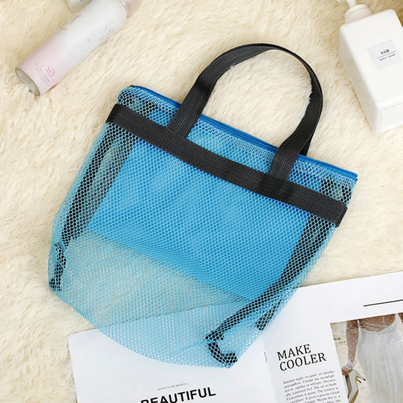 Mesh Beach Bags Kids Toys Extra Large Totes Bag for Storage