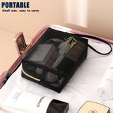 Mesh Cosmetic Bag Makeup Bags Travel Zipper Pouches Home Office Accessories