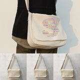 Japanese Style Messenger Bag Multi-function Text Pattern Bags