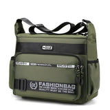 Men's Messenger Bag Nylon Shoulder Business Travel Lightweight Crossbody Bag