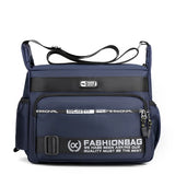 Men's Messenger Bag Nylon Shoulder Business Travel Lightweight Crossbody Bag