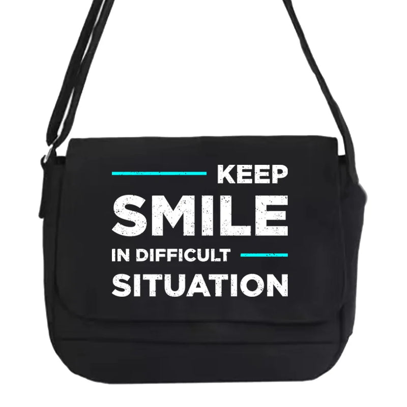 Casual Tooling Messenger Bag Student Portable One-shoulder