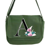 Marble Pattern Messenger Bag for Young Women