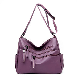 Women's Messenger Bag Multi-Pocket Shoulder Handbag