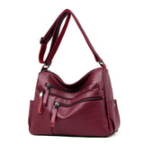 Women's Messenger Bag Multi-Pocket Shoulder Handbag