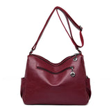 Women's Messenger Bag Multi-Pocket Shoulder Handbag