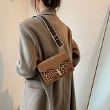 Character Pattern Messenger Bag for Women