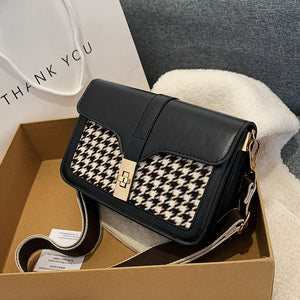 Character Pattern Messenger Bag for Women