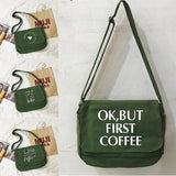 Food Pattern Messenger Bag Large Capacity One-shoulder Bag