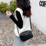 Embroidered Crossbody Bag for Women Camera Shoulder Handbag