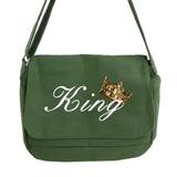 Japanese Multi-function Messenger Bag Golden King Pattern
