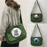 Japanese Messenger Bag Schoolgirl Style Window Pattern Bags