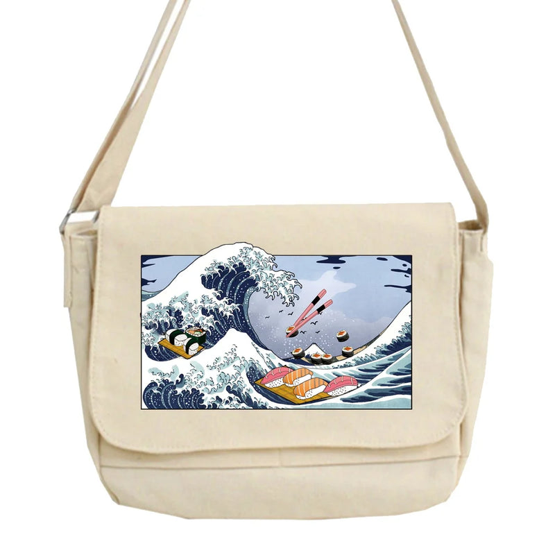 Japanese Multi-function Messenger Bag Student Harajuku College Style