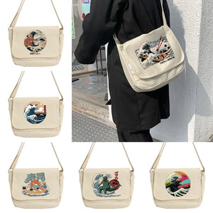 Japanese Multi-function Messenger Bag Student Harajuku College Style