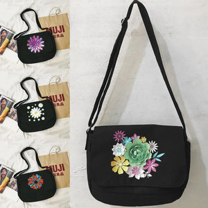 Japanese Harajuku Messenger Bag, 3D Pattern, Multi-Function, Youth College Style