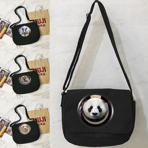 Harajuku Style Window Pattern Messenger Bag